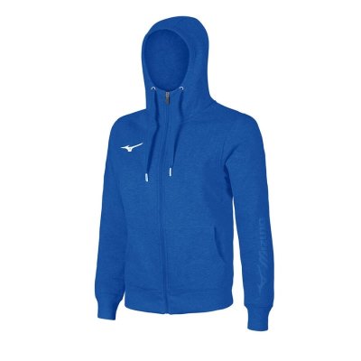 Sudaderas Con Capucha Mizuno Sweat FZ Hombre - Azules - Chile M012AZFBXG